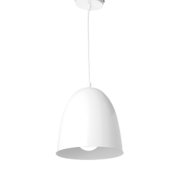 Полилей OTHELLO бял 22см диаметър